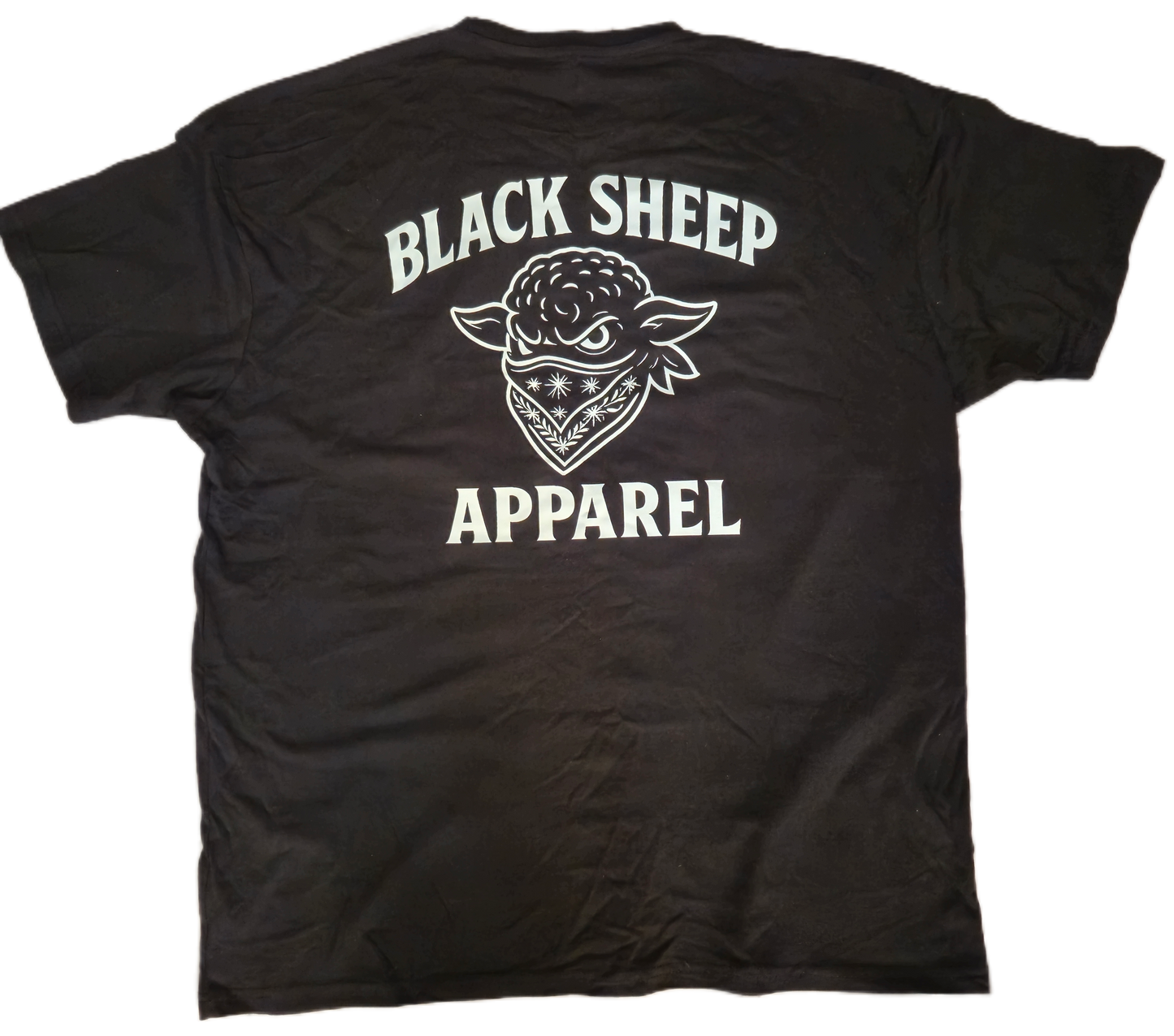 short sleeve T-shirt black and white