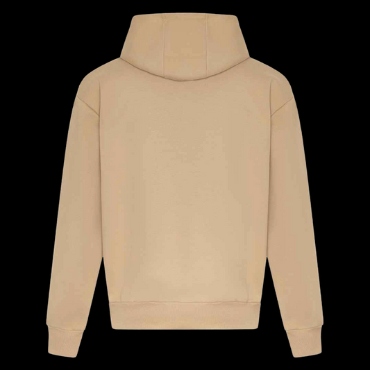 Black or Beige hood front print