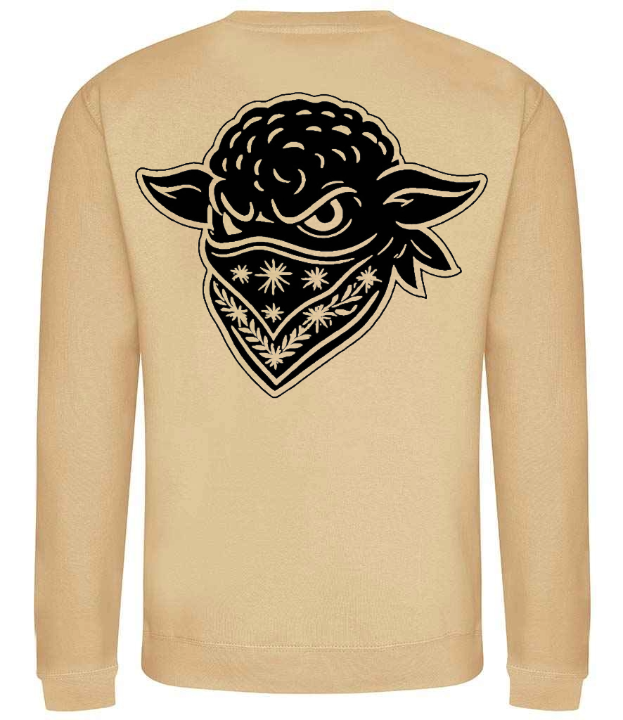 Sweatshirt with back and front print