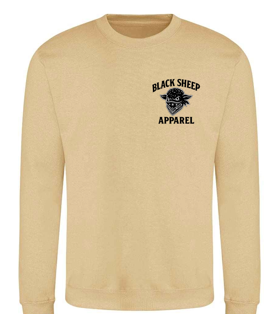 SWEATSHIRT BACK AND FRONT PRINTS