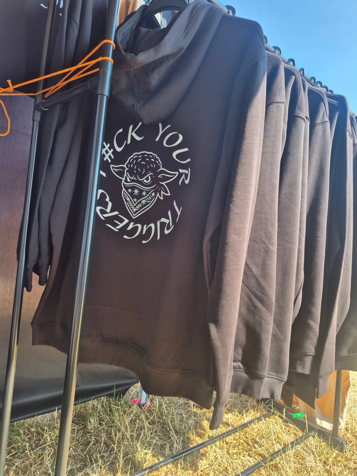 F#CK YOUR TRIGGERS BLACK SHEEP HOODIE