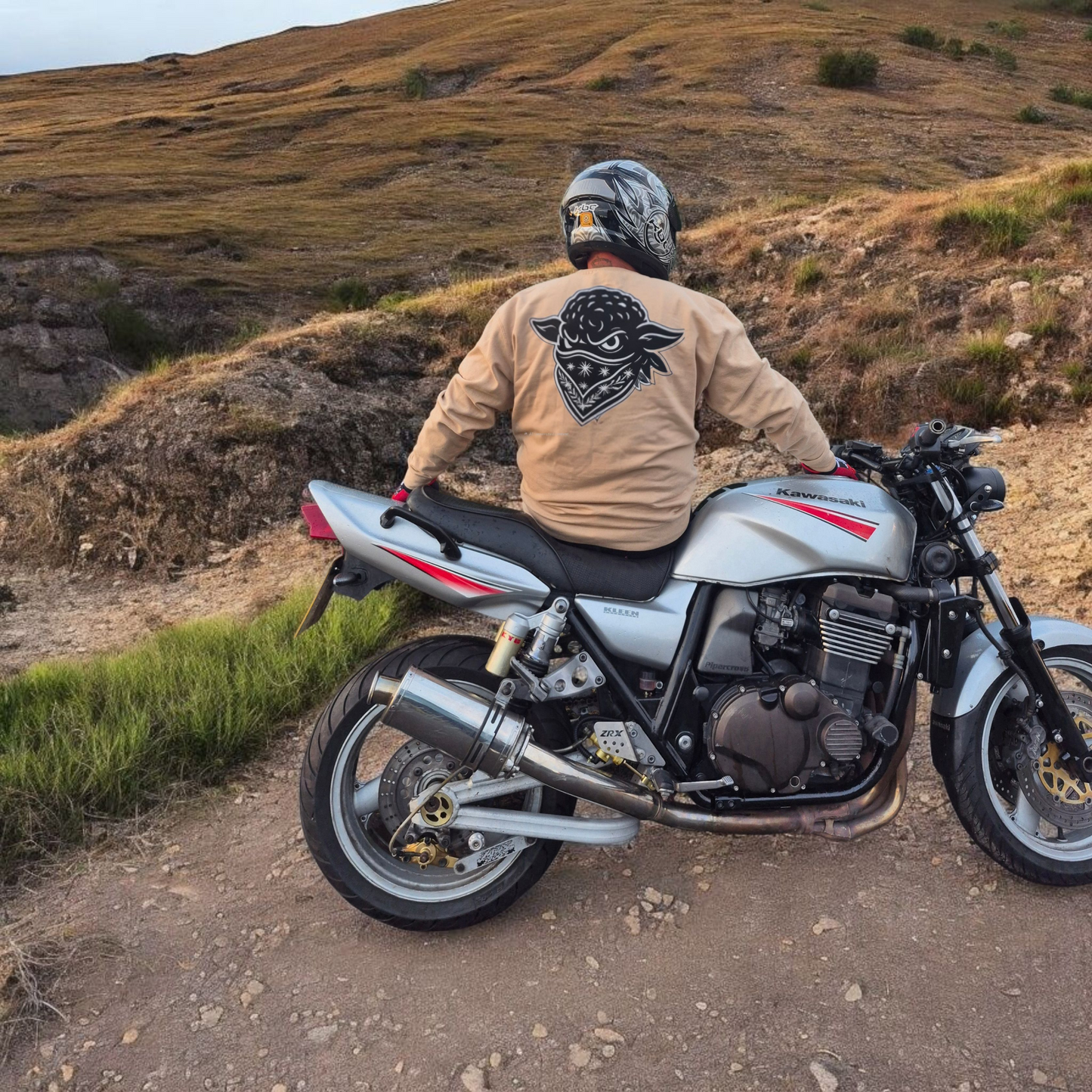 SWEATSHIRT BACK AND FRONT PRINTS