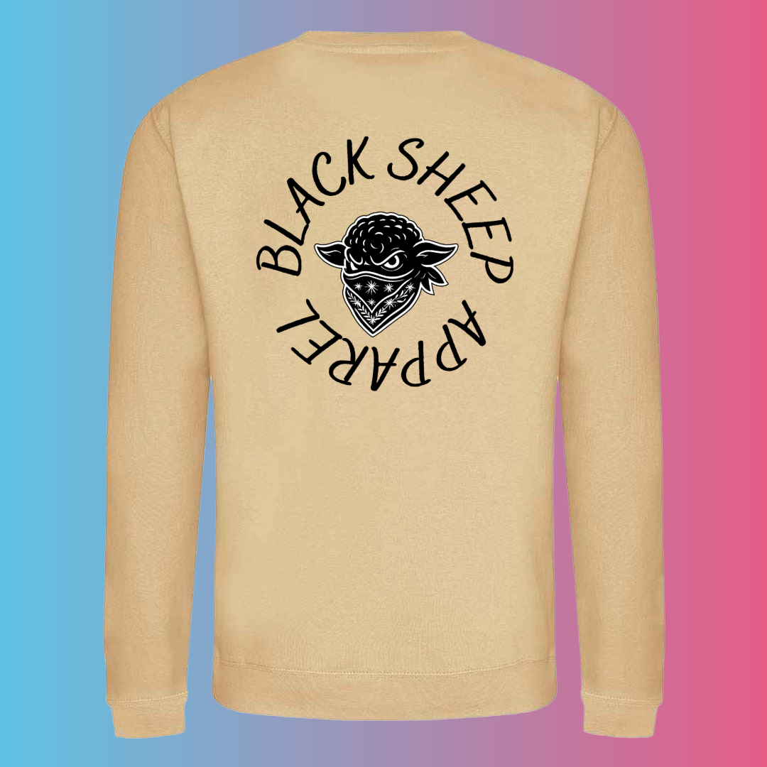 sweatshirt round logo