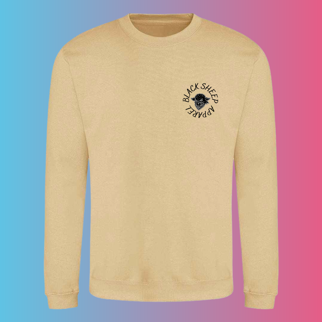 sweatshirt round logo