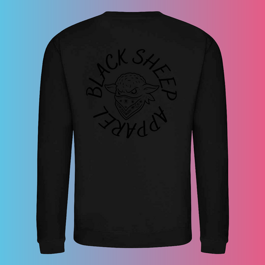 STEALTH BLACK SHEEP SWEAT BLACK ON BLACK