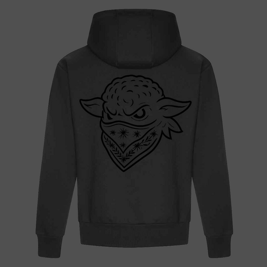 STEALTH HOODIE BLACK ON BLACK