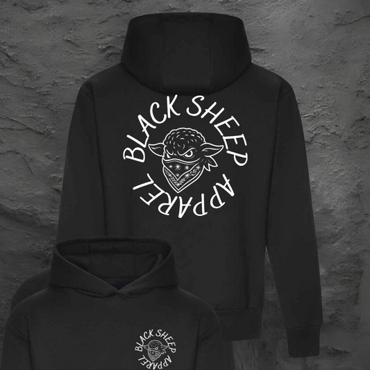 Round logo hood back/front prints