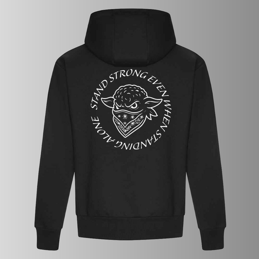 STAND STRONG BLACK SHEEP HOODIE